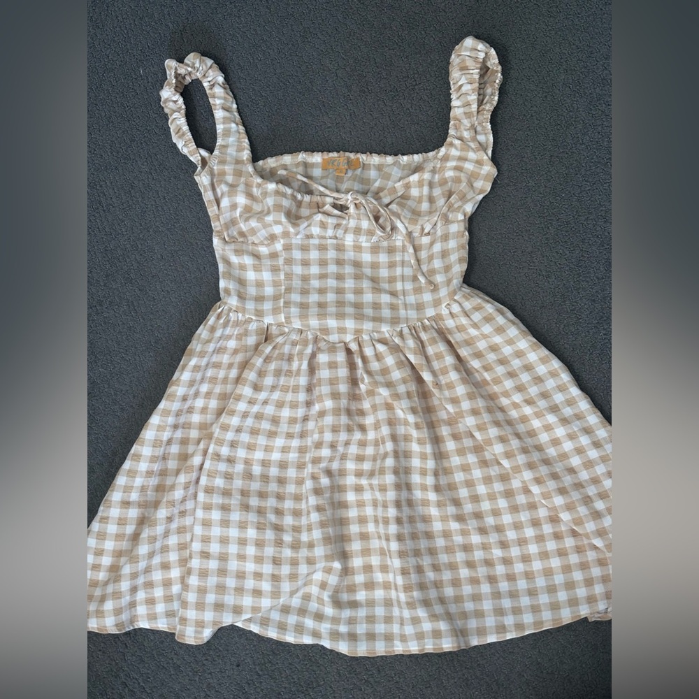 Gorgeous Gingham Checkered Dress